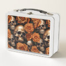 Search for skull lunch boxes Vintage
