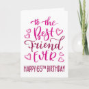 Search for 65th birthday Typography