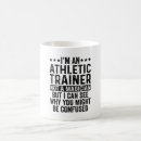 Search for athletic trainer funny mugs Training