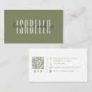 Search for moss business cards Hair stylist