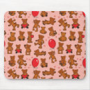 Search for bear with heart mouse mats Animal