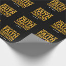 Search for faith wrapping paper Christian