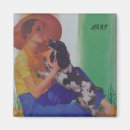 Search for spaniel magnets Antique
