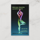 Search for abstract tree business cards Yoga