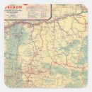 Search for road map stickers Oregon