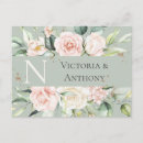 Search for flower monogram postcards Typography