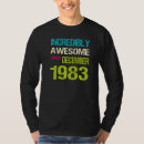 Search for incredible tshirts Birthday