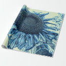 Search for sunflowers wrapping paper Vintage