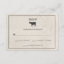 Search for cattle rsvp cards Black