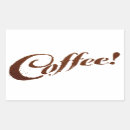 Search for coffee rectangle stickers Simple