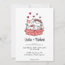 Search for cat bride and groom invitations Elegant