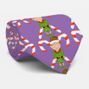 Search for elf ties Candy cane