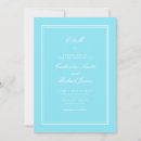 Search for modern suite wedding invitations Chic