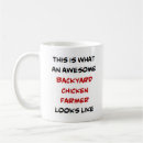 Search for backyard chickens mugs Chicken farmer