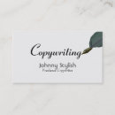 Search for freelance copywriter business cards Journalist