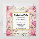 Search for music graduation invitations Vintage