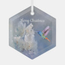 Search for hummingbird christmas tree decorations Floral