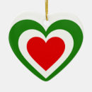 Search for italy flag christmas tree decorations Red