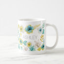 Search for teal gold mugs Watercolor