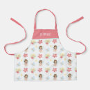 Search for pink butterfly aprons Cook
