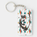 Search for cool cat key rings Retro