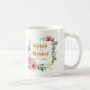 Search for watercolor font mugs Gold
