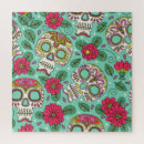 Search for sugar skull puzzles Flower