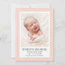 Search for dot birth announcement cards Newborn