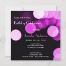 Search for bokeh birthday invitations Modern