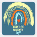 Search for rainbow retro stickers Elegant