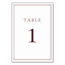 Search for fall wedding table cards Minimalist