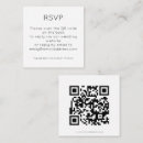 Search for plain white rsvp cards Modern