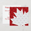 Search for maple invitations Canadian