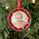 Search for metallic christmas tree decorations Picture