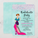 Search for green high heels invitations Bride to be