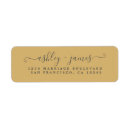 Search for fall colours return address labels Modern typography