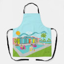 Search for pink flamingo aprons Retro