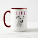 Search for pet portraits mugs Dog gift