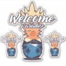 Search for pineapple bumper stickers Tropical