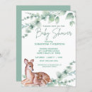 Search for fawn baby shower invitations Animal