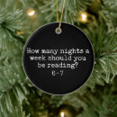Search for librarian christmas tree decorations Funny