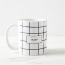 Search for grid pattern mugs Geometric