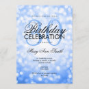 Search for light blue birthday invitations Glitter