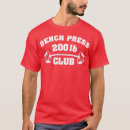 Search for bench press club tshirts Gym