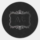 Search for black damask stickers Vintage
