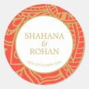 Search for henna wedding stickers Elegant