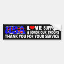 Search for thank you bumper stickers Usa