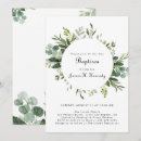 Search for eucalyptus christening invitations Baby boy baptism