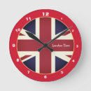 Search for vintage london clocks British flag