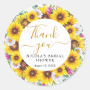 Search for sunflower bridal shower stickers Flowers